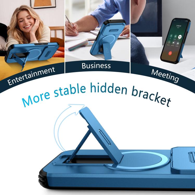 For Google Pixel 10a Sliding Camshield MagSafe Holder Phone Case