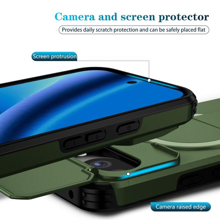 For Google Pixel 10a Sliding Camshield MagSafe Holder Phone Case