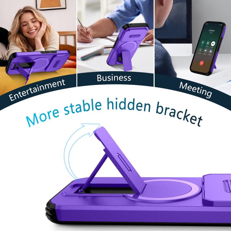For Google Pixel 10a Sliding Camshield MagSafe Holder Phone Case
