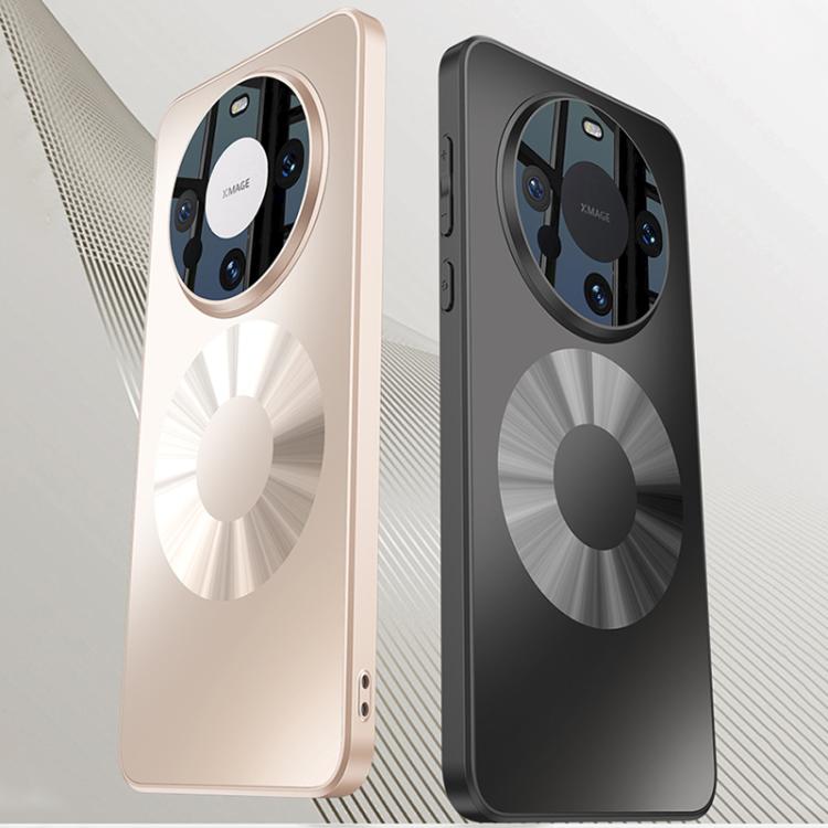 For Huawei Mate 70 Pro GKK Instantly Transforms Into Mate 80 Micro Textured Double Ring Magnetic Phone Case