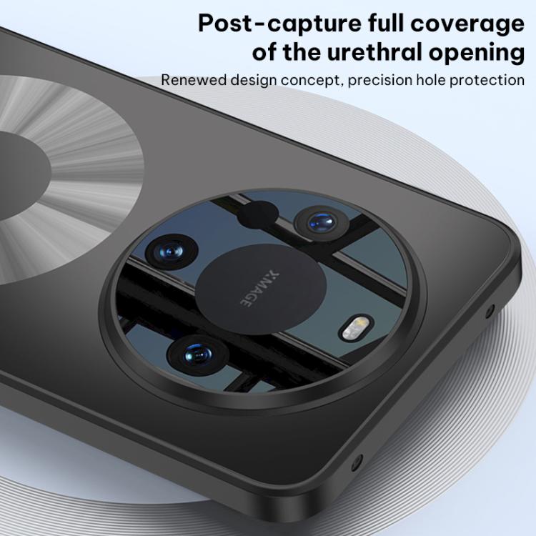 For Huawei Mate 60 Pro GKK Instantly Transforms Into Mate 80 Micro Textured Double Ring Magnetic Phone Case
