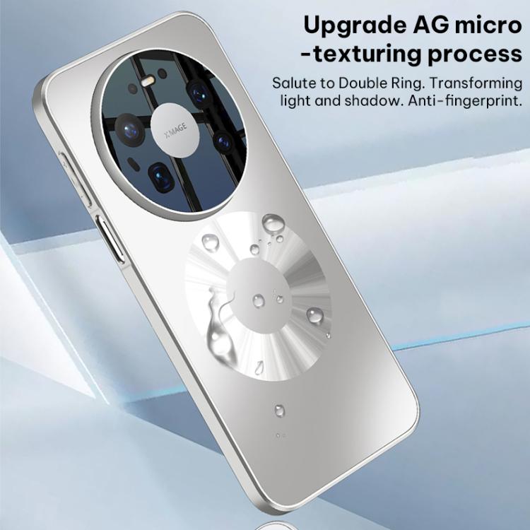For Huawei Mate 80 Pro Max GKK Skin Feel AG Micro Textured Double Ring Magnetic Phone Case