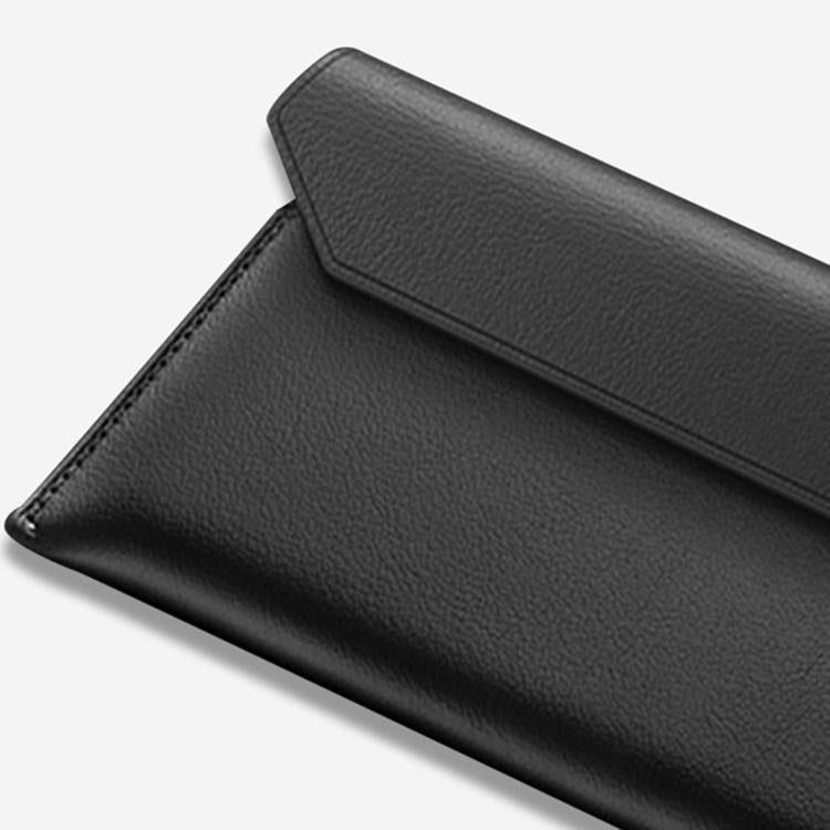 For Samsung Galaxy Z TriFold Envelope Design Genuine Leather Phone Case