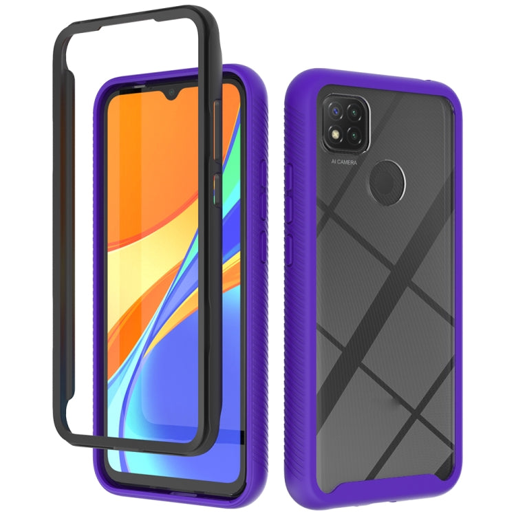 For Xiaomi Redmi 9C Starry Sky Solid Color Series Shockproof PC + TPU Protective Case