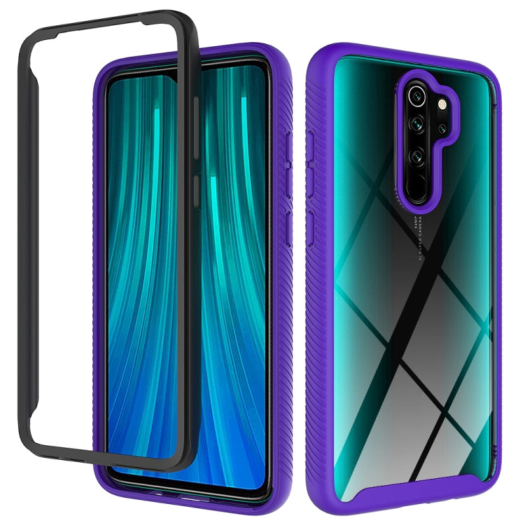 For Xiaomi Redmi Note 8 Pro Starry Sky Solid Color Series Shockproof PC + TPU Protective Case