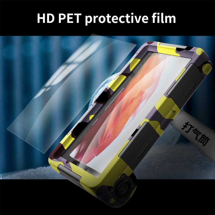 RedPepper 2nd Generation Diving Waterproof Protective Cover, Waterproof Depth: 15m - Camouflage Yellow