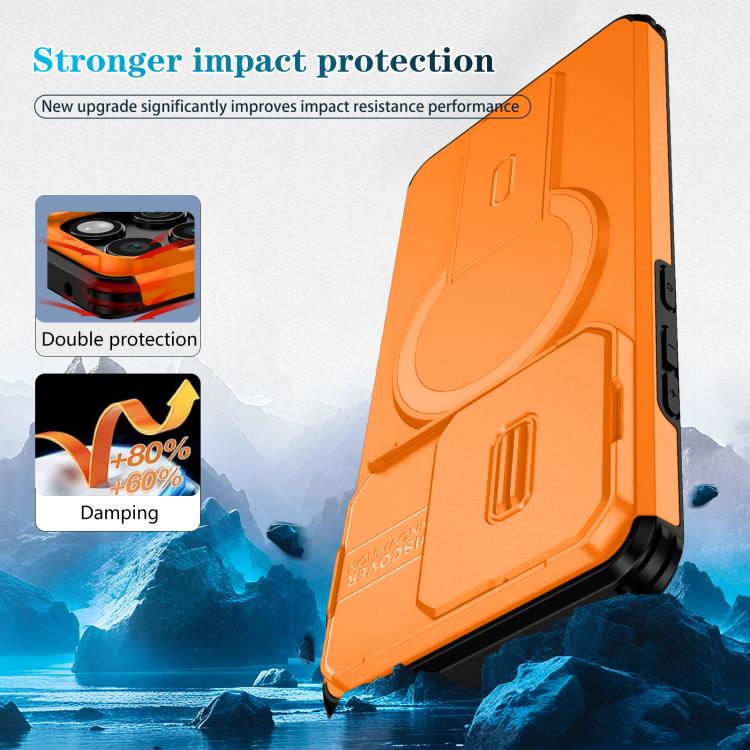 For Motorola Edge 2025 Sliding Camshield MagSafe Holder Phone Case