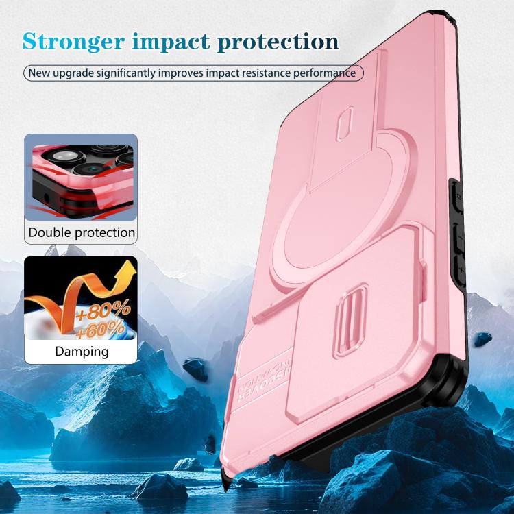 For Motorola Edge 2025 Sliding Camshield MagSafe Holder Phone Case