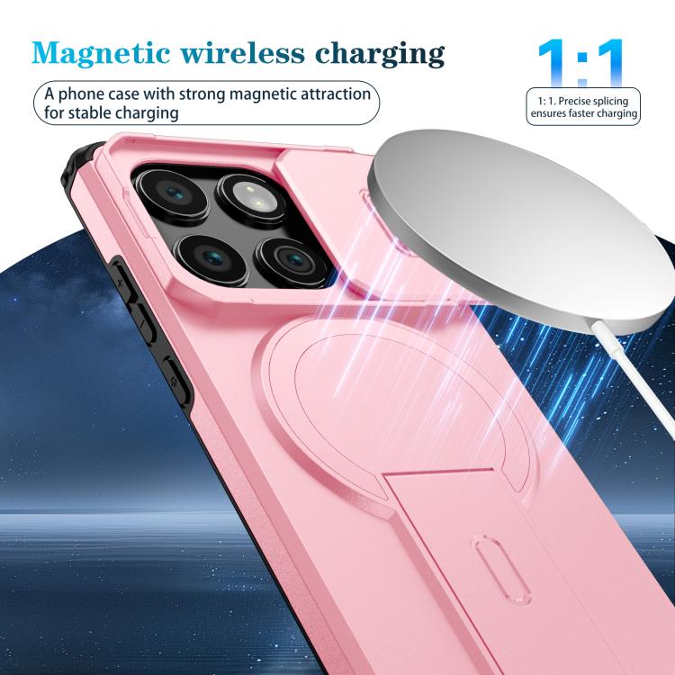 For Motorola Edge 2025 Sliding Camshield MagSafe Holder Phone Case