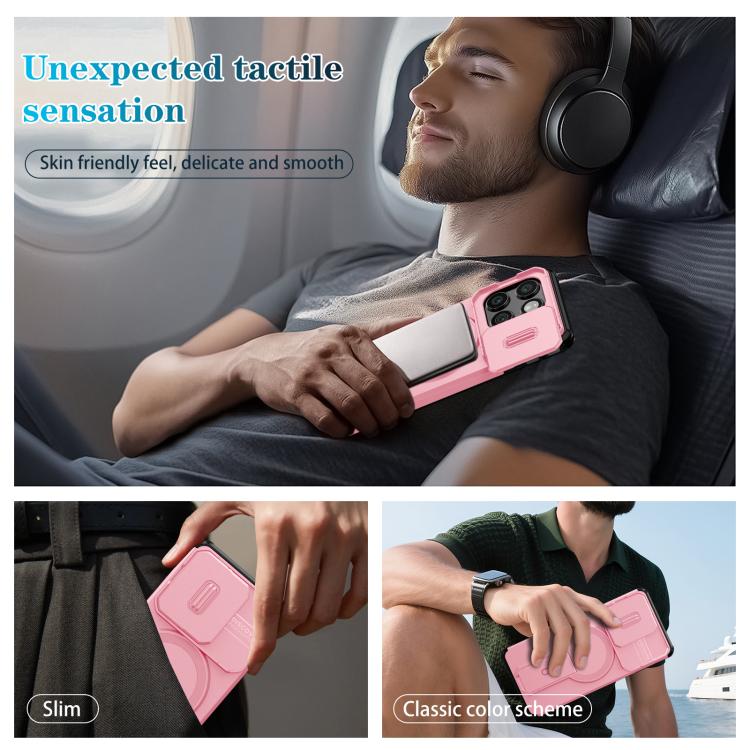 For Motorola Edge 2025 Sliding Camshield MagSafe Holder Phone Case