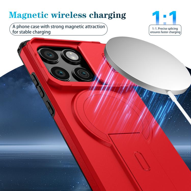 For Motorola Edge 2025 Sliding Camshield MagSafe Holder Phone Case