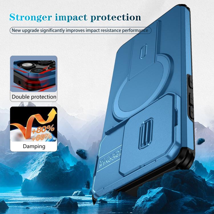 For Motorola Edge 2025 Sliding Camshield MagSafe Holder Phone Case