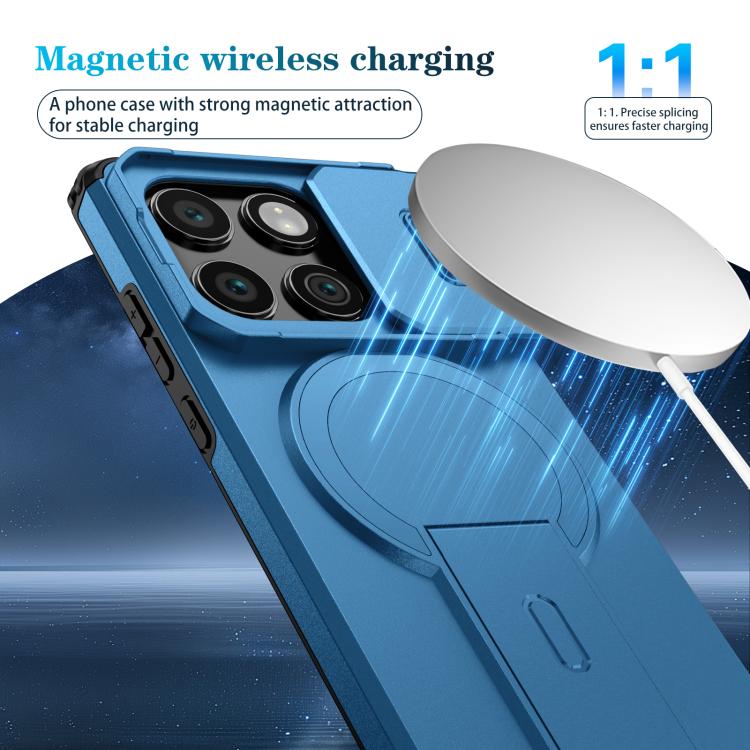 For Motorola Edge 2025 Sliding Camshield MagSafe Holder Phone Case