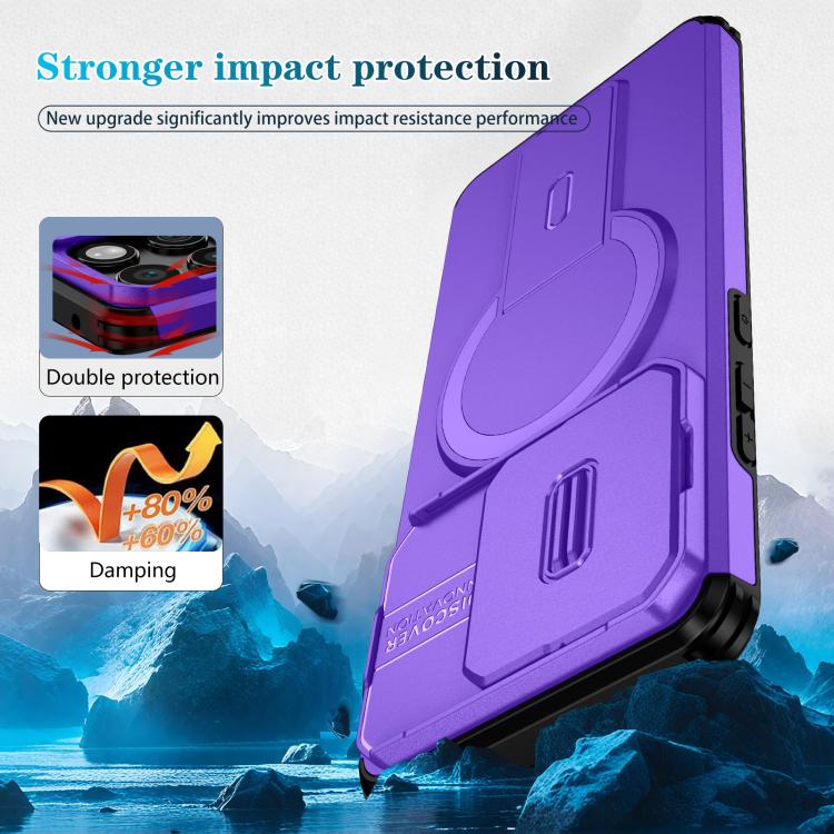 For Motorola Edge 2025 Sliding Camshield MagSafe Holder Phone Case