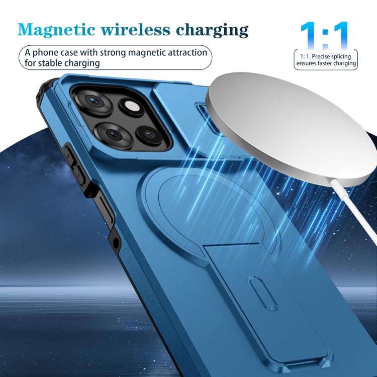 For Motorola Moto G Play 5G / G Power 2025 Sliding Camshield MagSafe Holder Phone Case