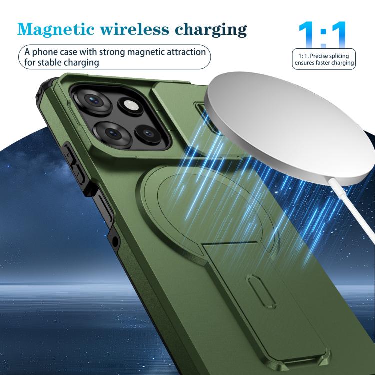 For Motorola Moto G Play 5G / G Power 2025 Sliding Camshield MagSafe Holder Phone Case