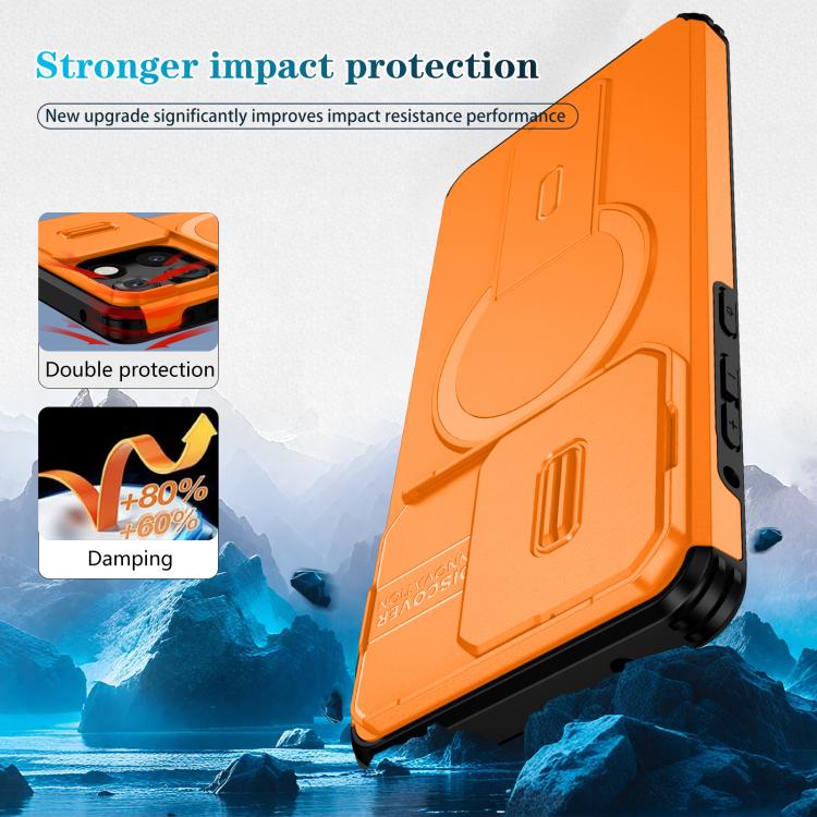 For Motorola Moto G Stylus 2025 Sliding Camshield MagSafe Holder Phone Case
