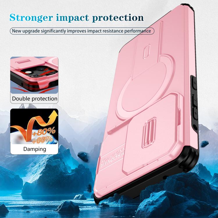 For Motorola Moto G Stylus 2025 Sliding Camshield MagSafe Holder Phone Case