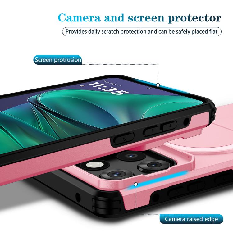 For Motorola Moto G Stylus 2025 Sliding Camshield MagSafe Holder Phone Case