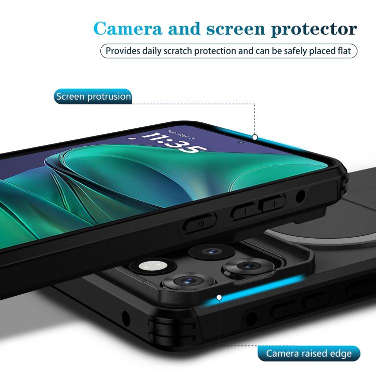 For Motorola Moto G Stylus 2025 Sliding Camshield MagSafe Holder Phone Case