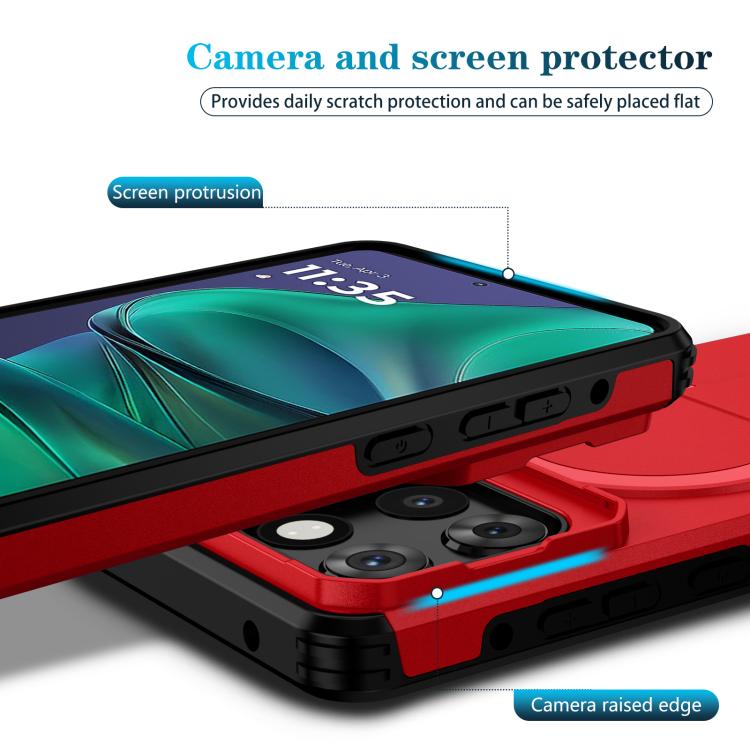 For Motorola Moto G Stylus 2025 Sliding Camshield MagSafe Holder Phone Case