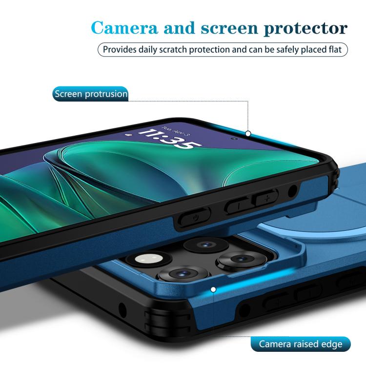 For Motorola Moto G Stylus 2025 Sliding Camshield MagSafe Holder Phone Case