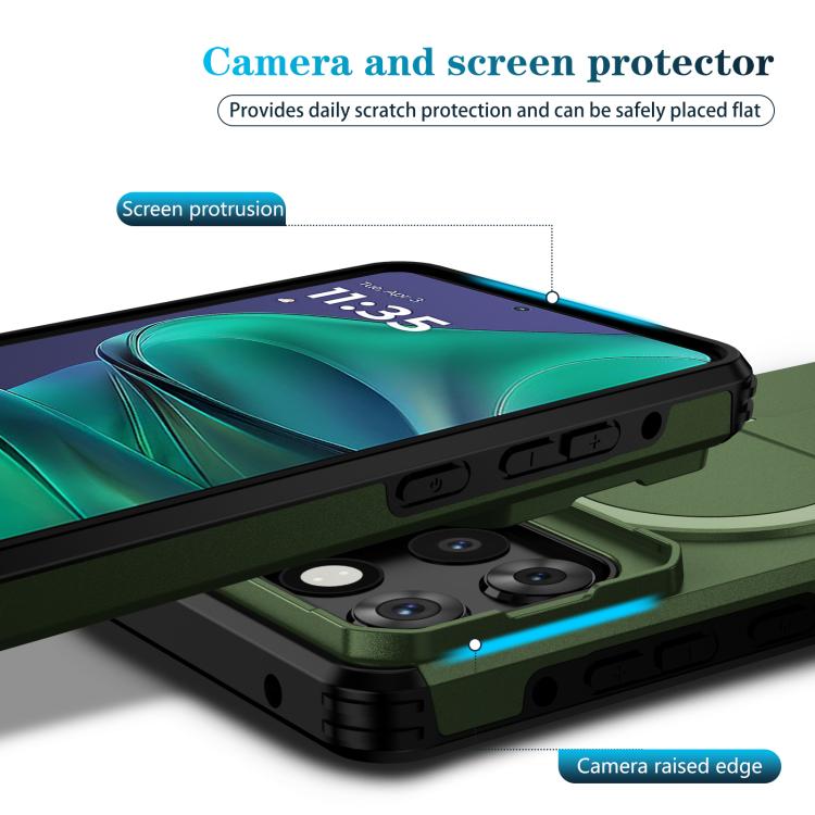 For Motorola Moto G Stylus 2025 Sliding Camshield MagSafe Holder Phone Case