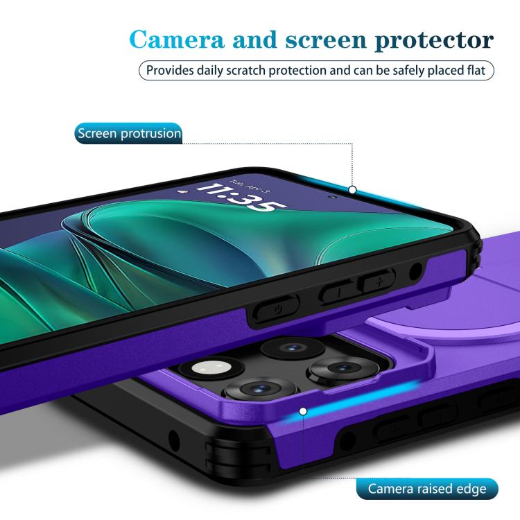 For Motorola Moto G Stylus 2025 Sliding Camshield MagSafe Holder Phone Case