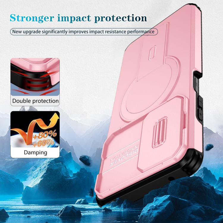 For Motorola Moto G 5G / G Play 5G 2024 Sliding Camshield MagSafe Holder Phone Case