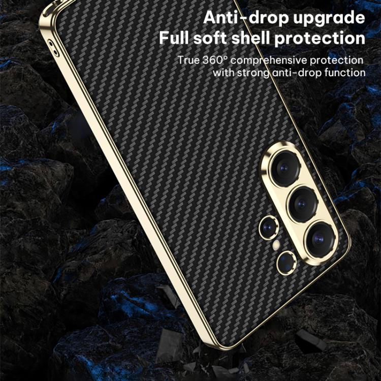 For Samsung Galaxy S26 Ultra 5G GKK Plating TPU + Leather Full Coverage Phone Case