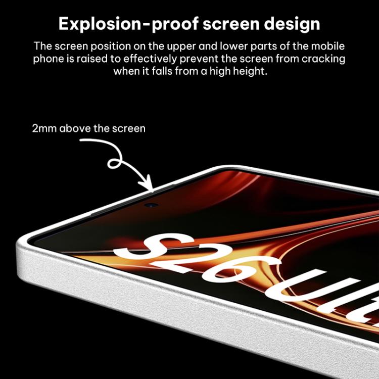 For Samsung Galaxy S26 Ultra 5G GKK Plating Leather Leading Style Matte Full Coverage Phone Case