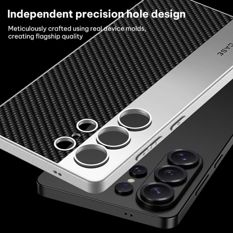 For Samsung Galaxy S25 Ultra 5G GKK Plating Leather Leading Style Matte Full Coverage Phone Case