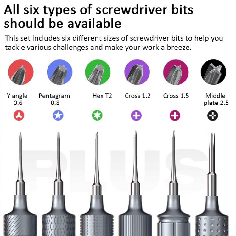 Mechanic KingKong Plus Colorful High Hardness Magnetic Precision Screwdriver Set