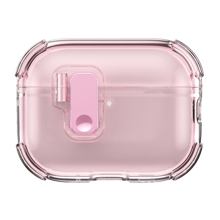 For AirPods 4 XDcase Transparent Silicone Automatic Pop-Up Earbud Case