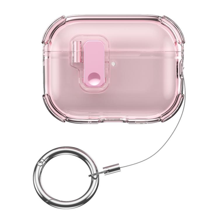 For AirPods 4 XDcase Transparent Silicone Automatic Pop-Up Earbud Case