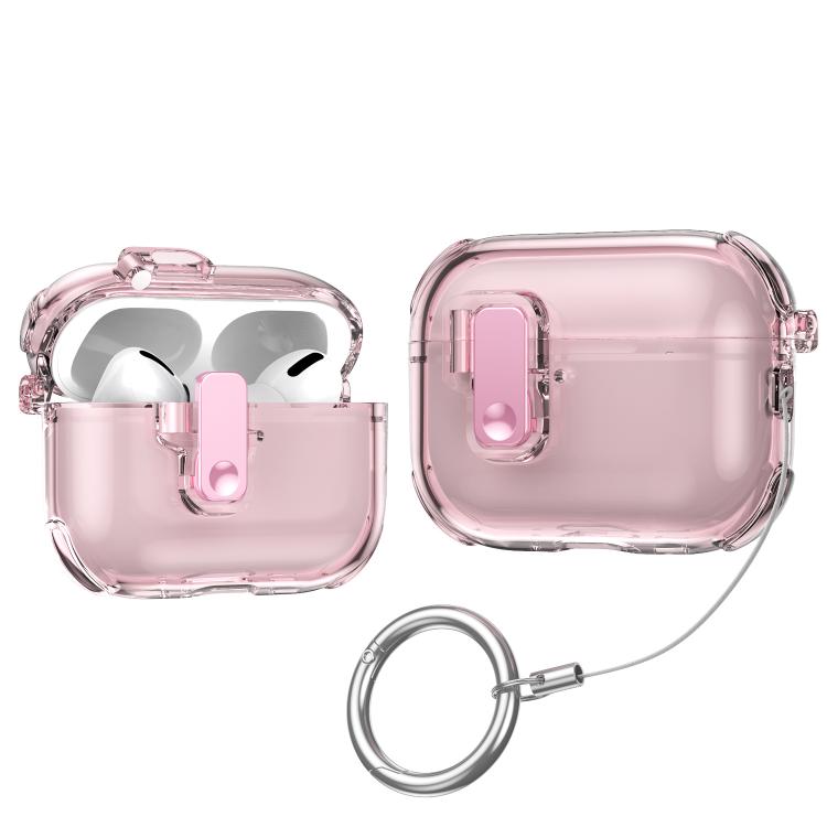 For AirPods 4 XDcase Transparent Silicone Automatic Pop-Up Earbud Case