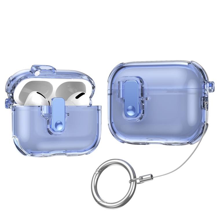 For AirPods 4 XDcase Transparent Silicone Automatic Pop-Up Earbud Case