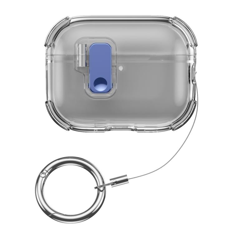 For AirPods 4 XDcase Transparent Silicone Automatic Pop-Up Earbud Case