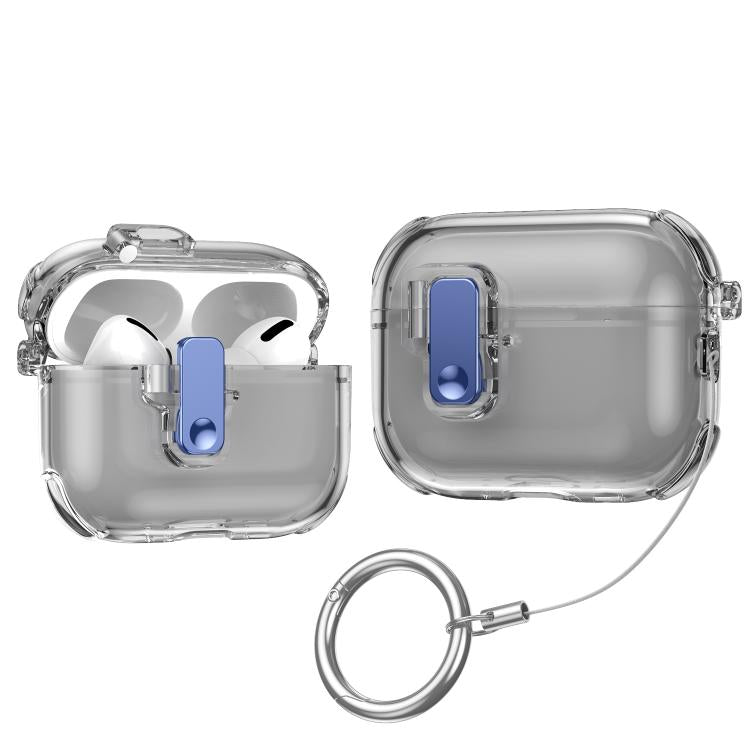 For AirPods 4 XDcase Transparent Silicone Automatic Pop-Up Earbud Case