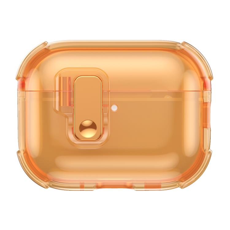 For AirPods 4 XDcase Transparent Silicone Automatic Pop-Up Earbud Case