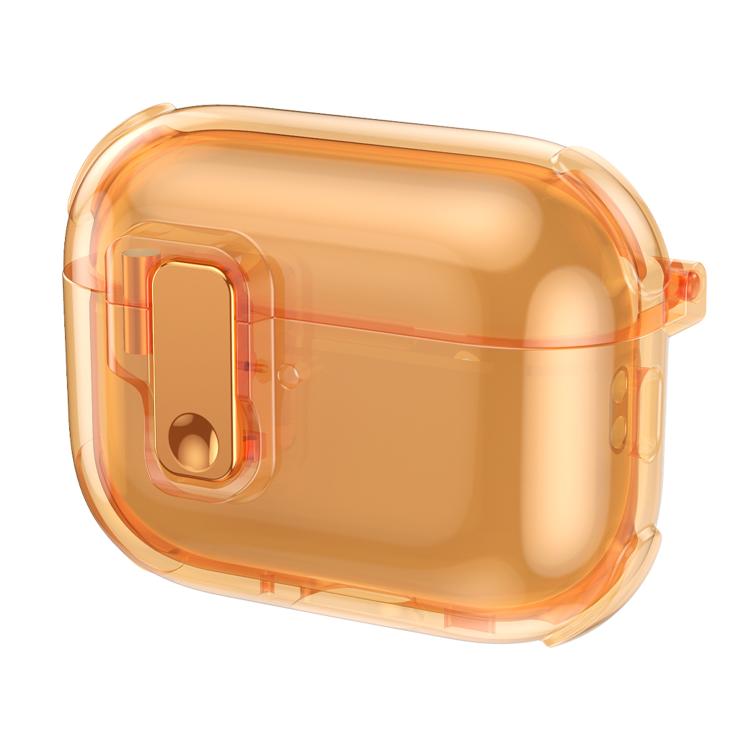 For AirPods 4 XDcase Transparent Silicone Automatic Pop-Up Earbud Case