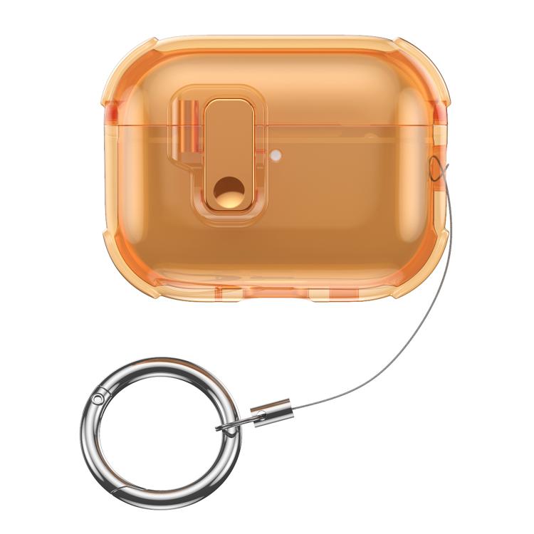 For AirPods 4 XDcase Transparent Silicone Automatic Pop-Up Earbud Case