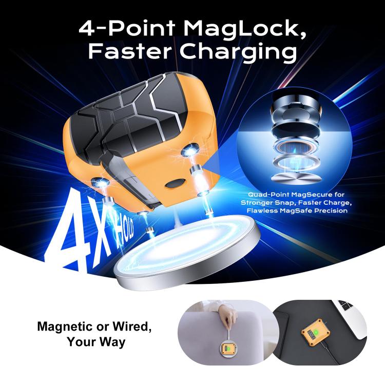 For AirPods 4 XDcase Auto Pop-Up Magnetic Earbud Case with Holder