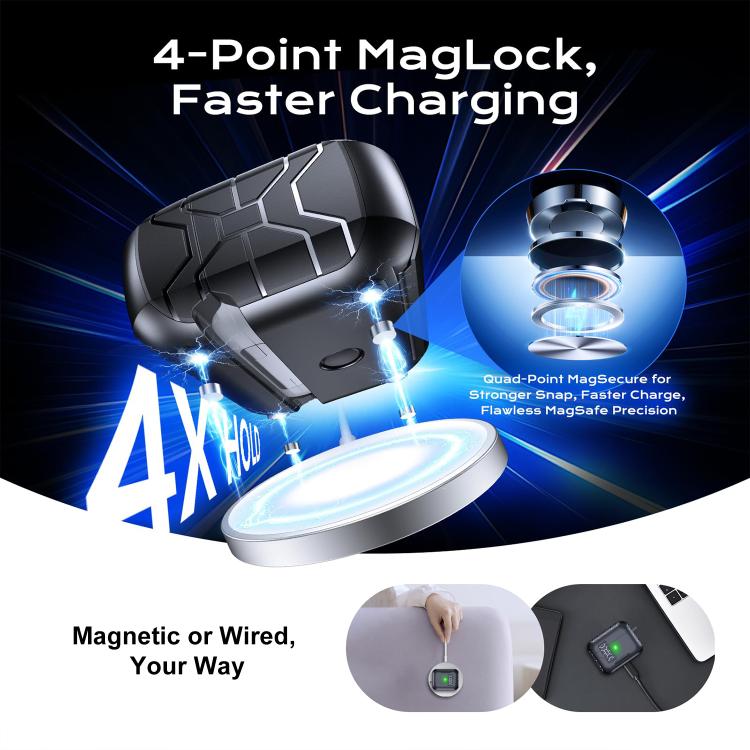 For AirPods 4 XDcase Auto Pop-Up Magnetic Earbud Case with Holder