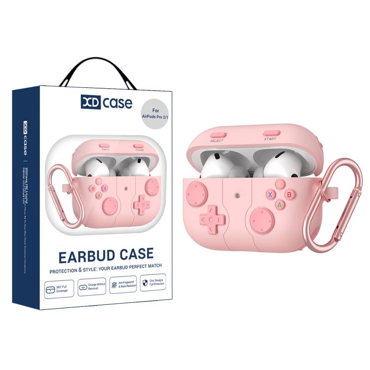 For AirPods Pro 2 / 1 XDcase Retro Game Console Style Silicone Earbuds Case