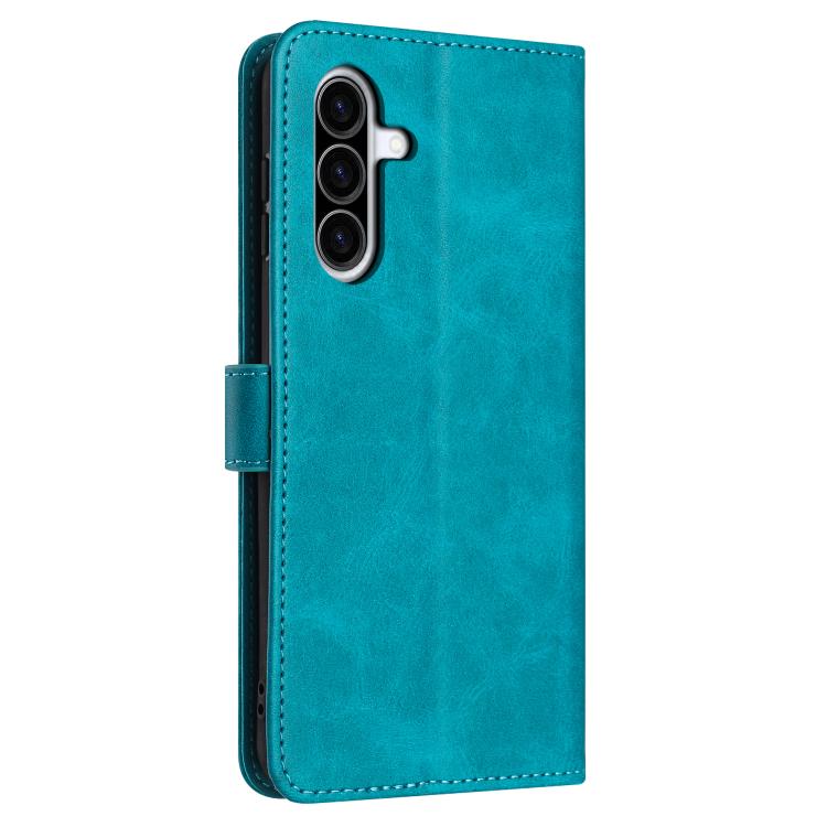 For Samsung Galaxy A57 5G Solid Calf Texture Flip Leather Phone Case