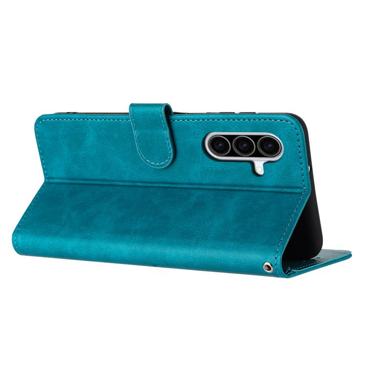 For Samsung Galaxy A57 5G Solid Calf Texture Flip Leather Phone Case