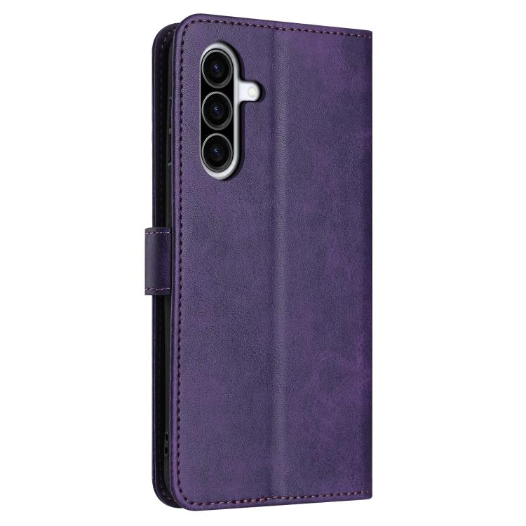 For Samsung Galaxy A57 5G Solid Calf Texture Flip Leather Phone Case