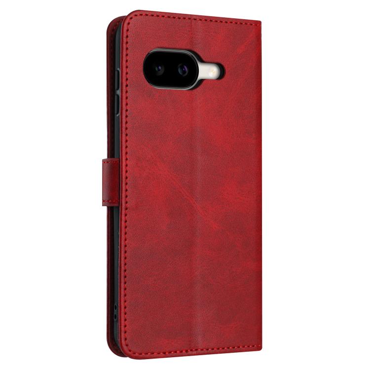 For Google Pixel 10a Solid Calf Texture Flip Leather Phone Case
