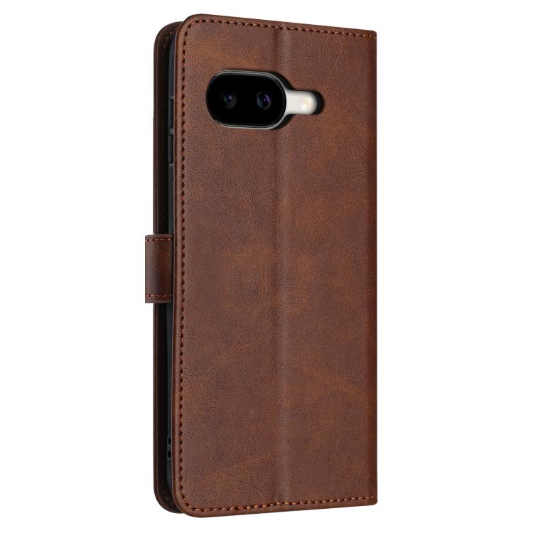 For Google Pixel 10a Solid Calf Texture Flip Leather Phone Case